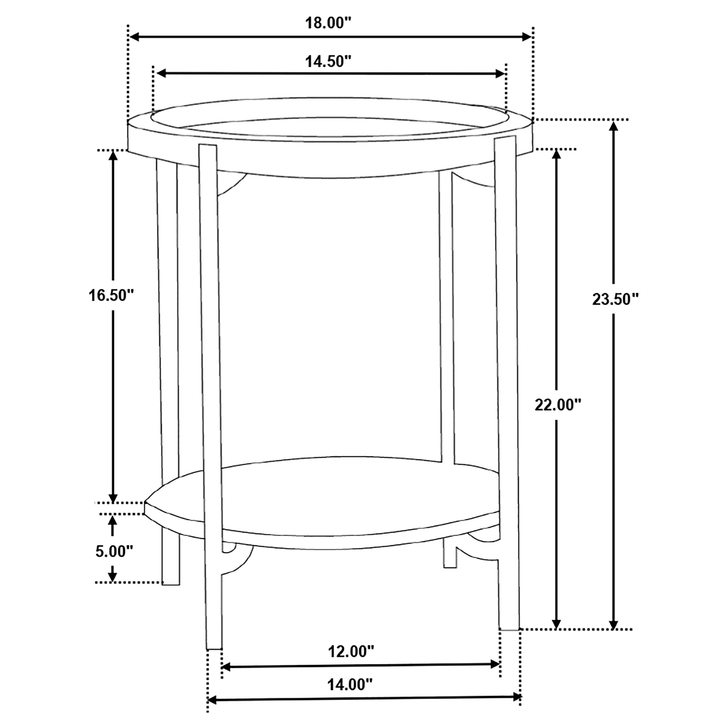 Adhvik End Table - Luxe Home Furnishings (Jersey City, NJ)