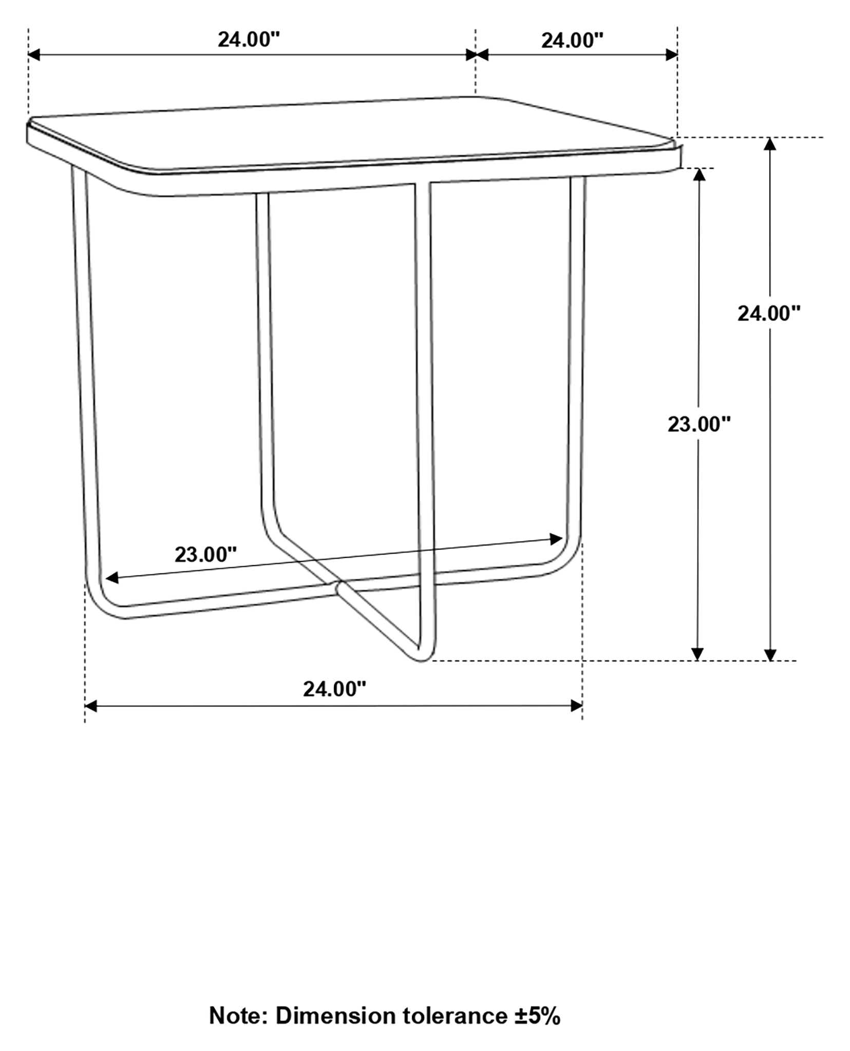Elyna Side Table - Luxe Home Furnishings (Jersey City, NJ)