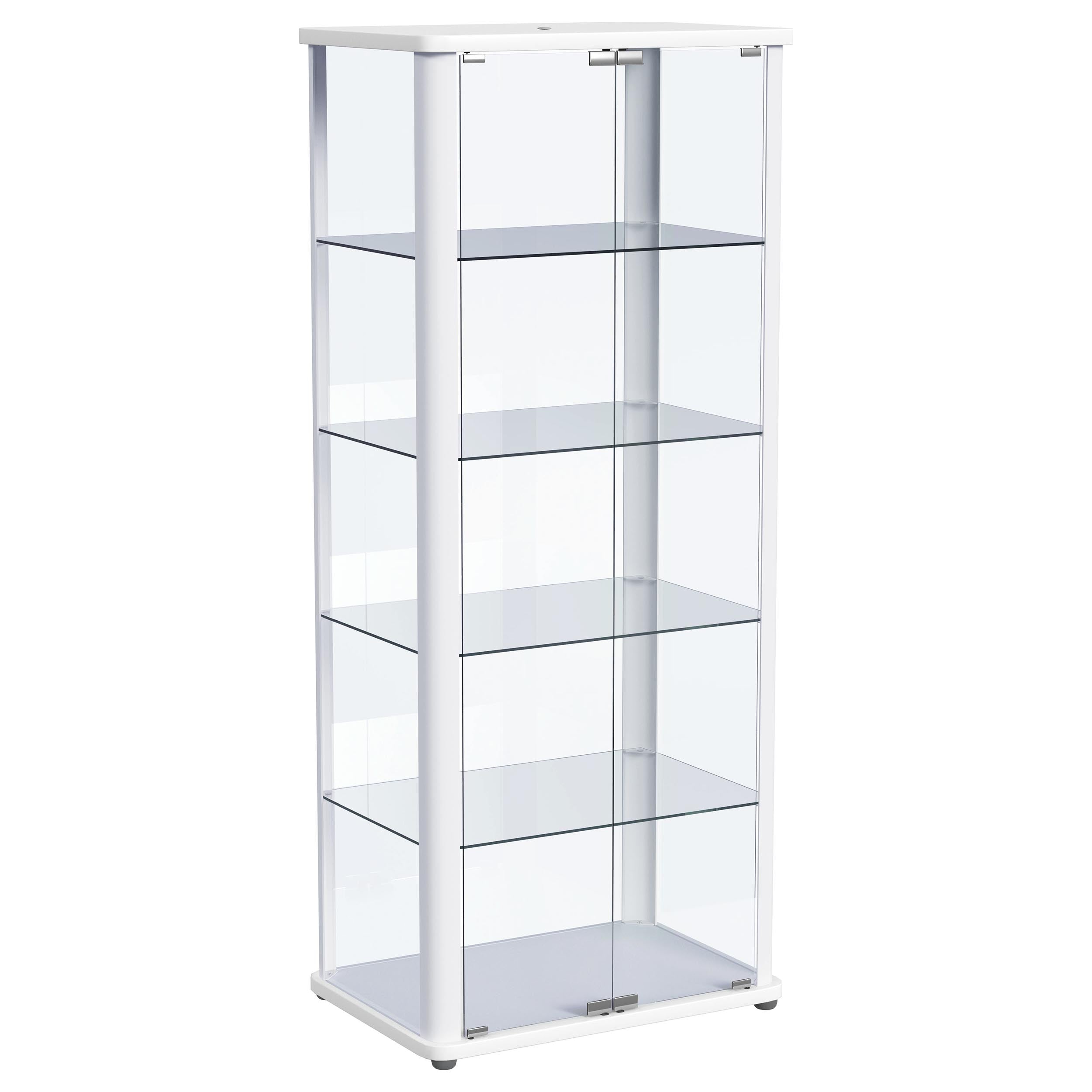 Aero Curio Cabinet with LED Lighting - Luxe Home Furnishings (Jersey City, NJ)