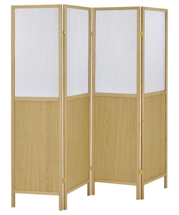Mattison Four-Panel Room Divider - Luxe Home Furnishings (Jersey City, NJ)