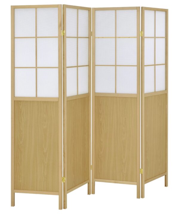 Edwards Four-Panel Room Divider - Luxe Home Furnishings (Jersey City, NJ)