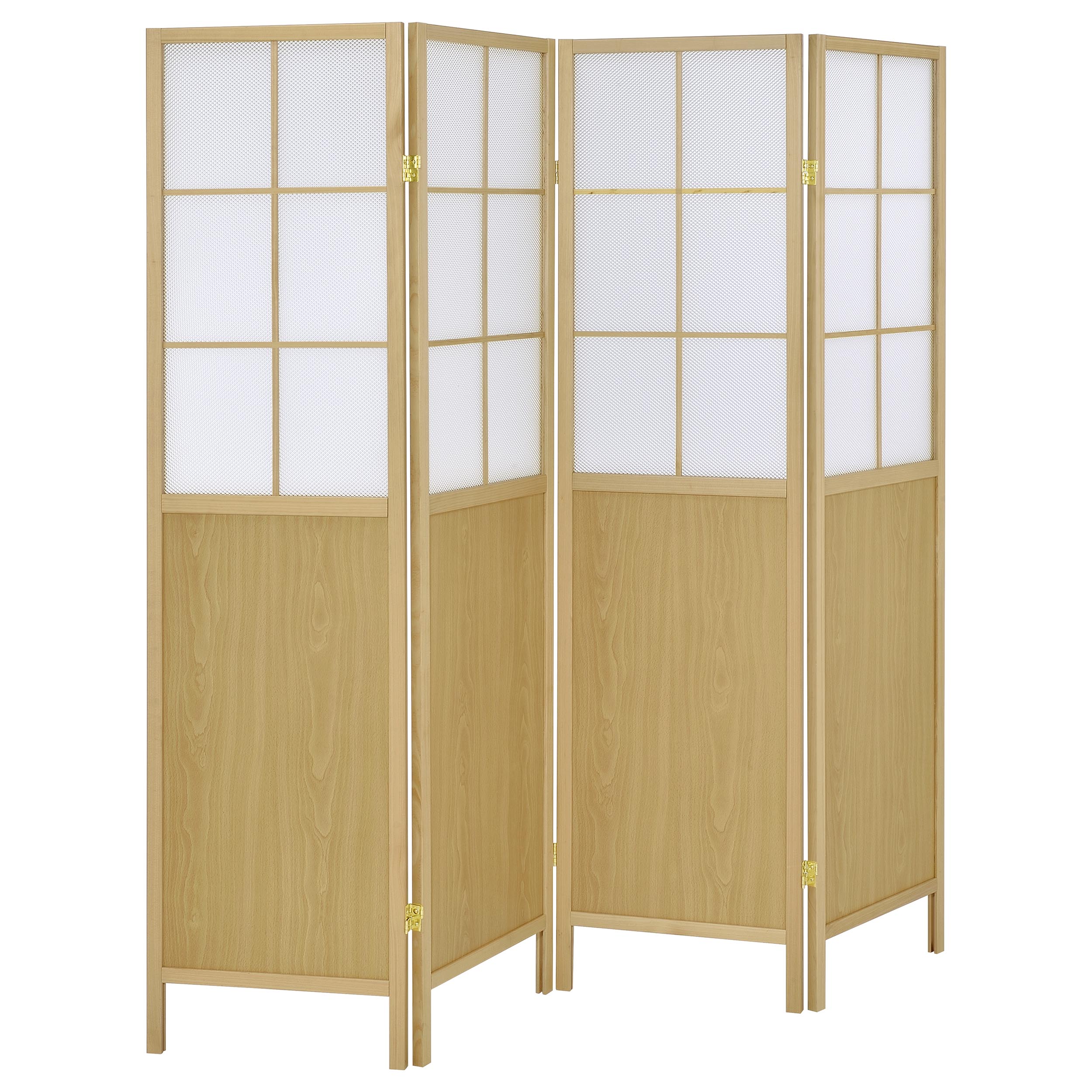 Edwards Four-Panel Room Divider - Luxe Home Furnishings (Jersey City, NJ)