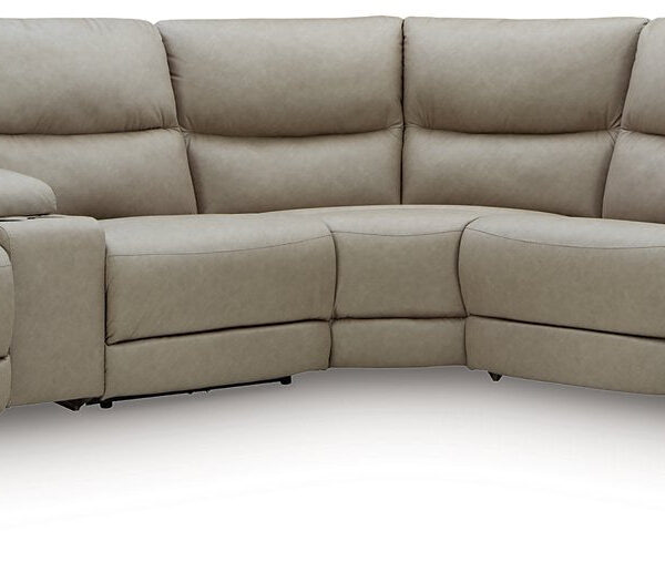 Narwhal Place Reclining Sectional with Storage Console