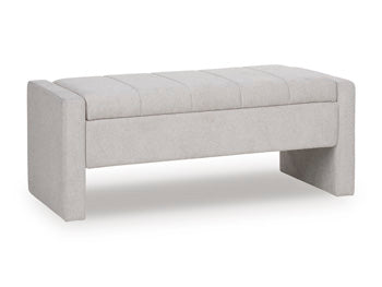 Akselman Storage Bench - Luxe Home Furnishings (Jersey City, NJ)