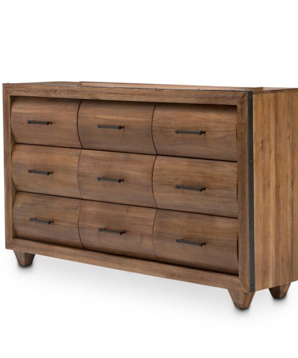 Brooklyn Walk Dresser in Burnt Umber - Luxe Home Furnishings (Jersey City, NJ)