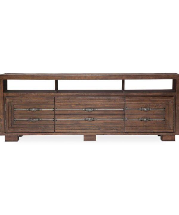 Carrollton TV Console in Rustic Ranch - Luxe Home Furnishings (Jersey City, NJ)