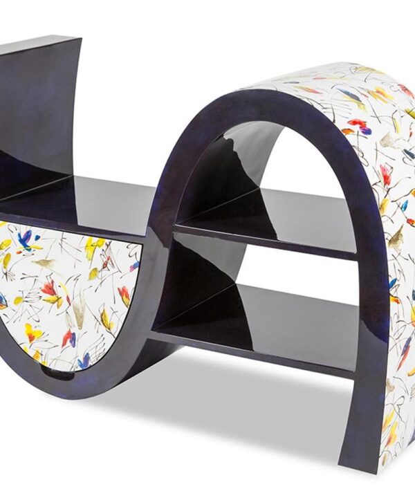 Furniture Illusions Display Shelves with Drawer - Luxe Home Furnishings (Jersey City, NJ)