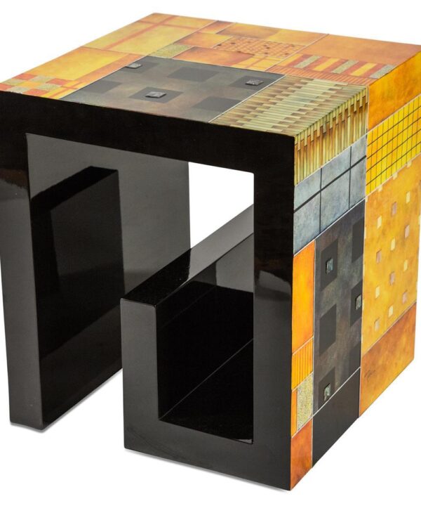 Furniture Illusions Square End Table - Luxe Home Furnishings (Jersey City, NJ)