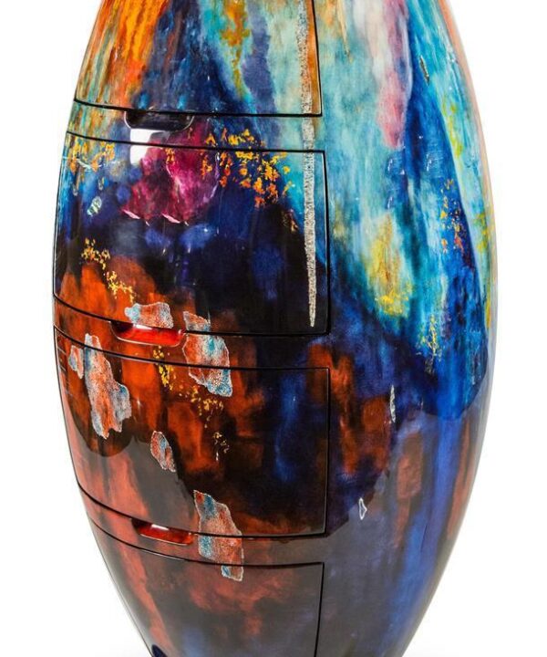 Illusions Oval Cabinet - Luxe Home Furnishings (Jersey City, NJ)