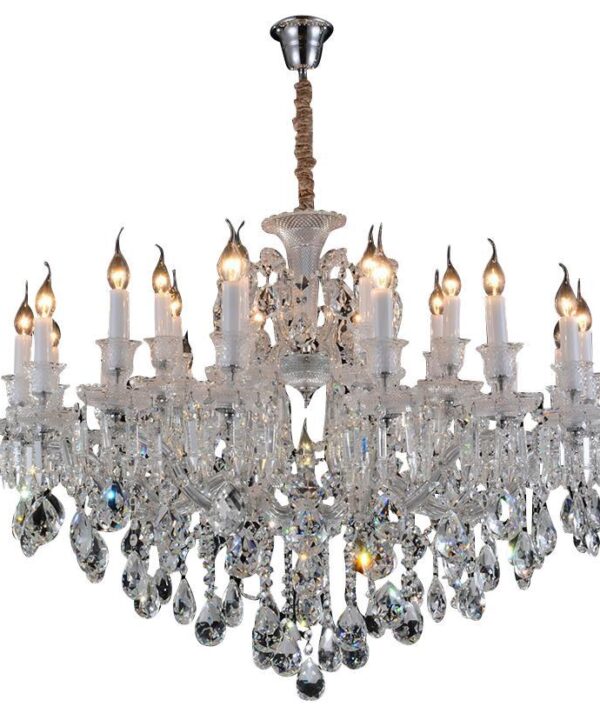 Lighting Chambord 19 Light Chandelier in Clear and Chrome - Luxe Home Furnishings (Jersey City, NJ)