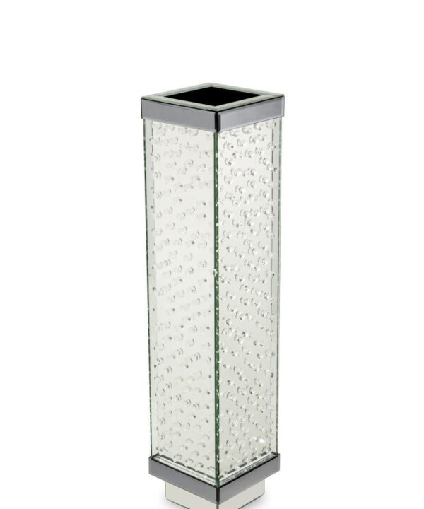 Montreal Decorative Crystal Vase - Meduim - Luxe Home Furnishings (Jersey City, NJ)