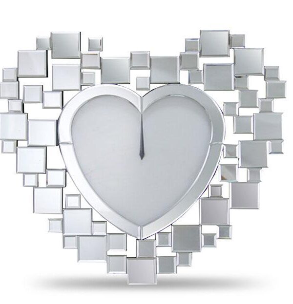 Montreal Heart Shaped Clock - Luxe Home Furnishings (Jersey City, NJ)