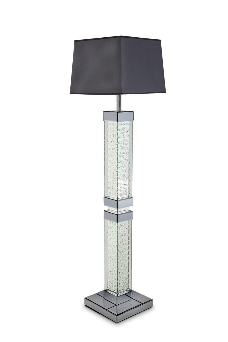Montreal Slender Table Floor Lamp w/Crystal Accents - Luxe Home Furnishings (Jersey City, NJ)