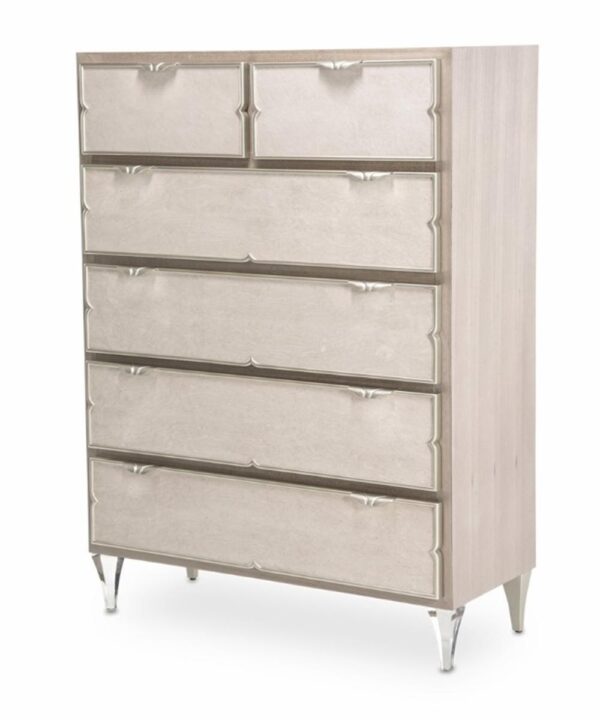 Camden Court Chest in Pearl - Luxe Home Furnishings (Jersey City, NJ)