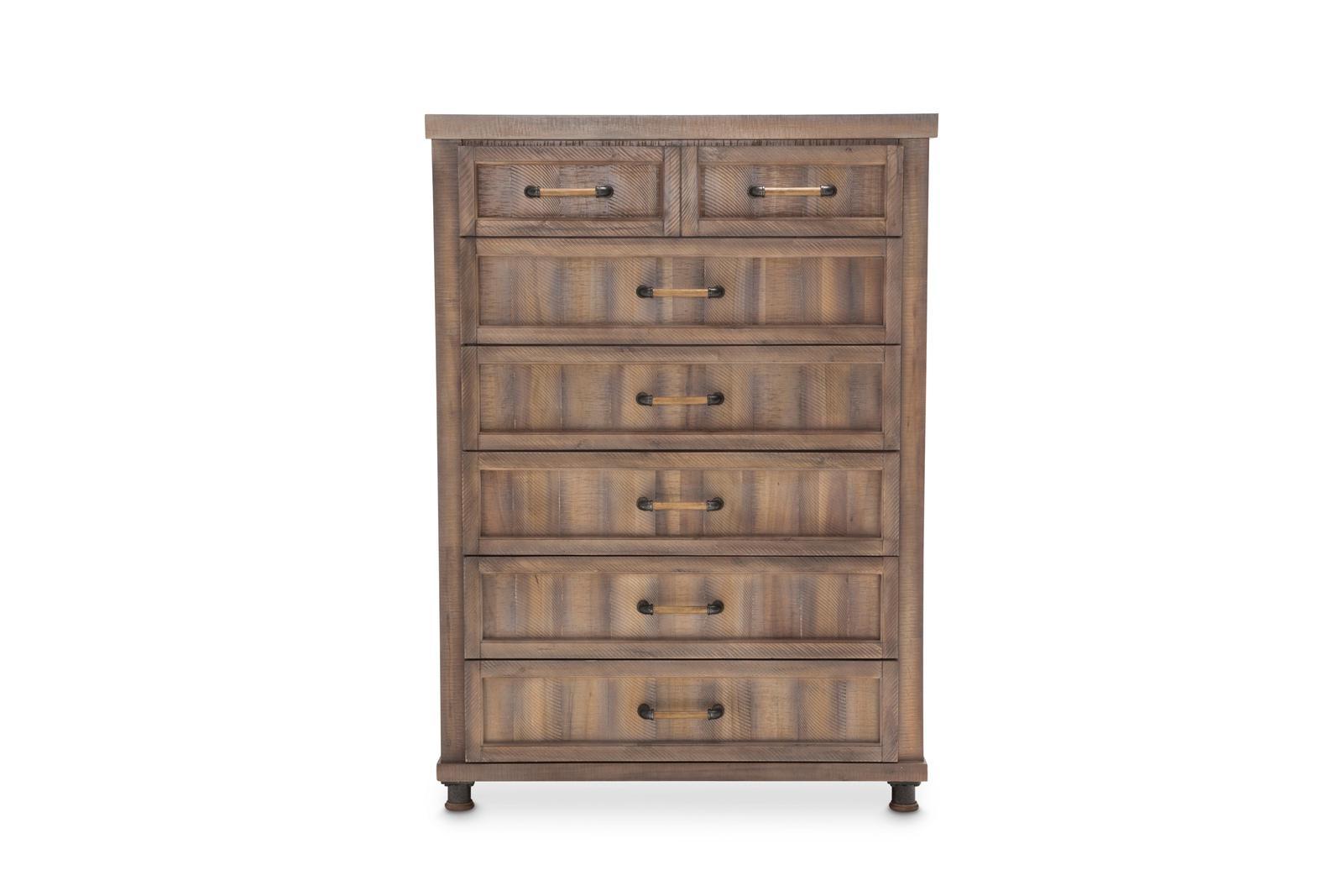 Crossings 6 Drawer Chest in Reclaimed Barn - Luxe Home Furnishings (Jersey City, NJ)