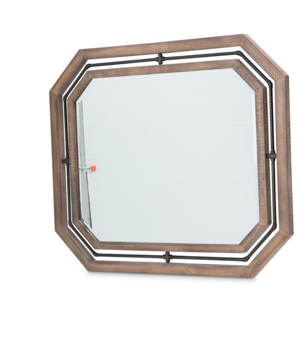 Crossings Wall Mirror in Reclaimed Barn - Luxe Home Furnishings (Jersey City, NJ)