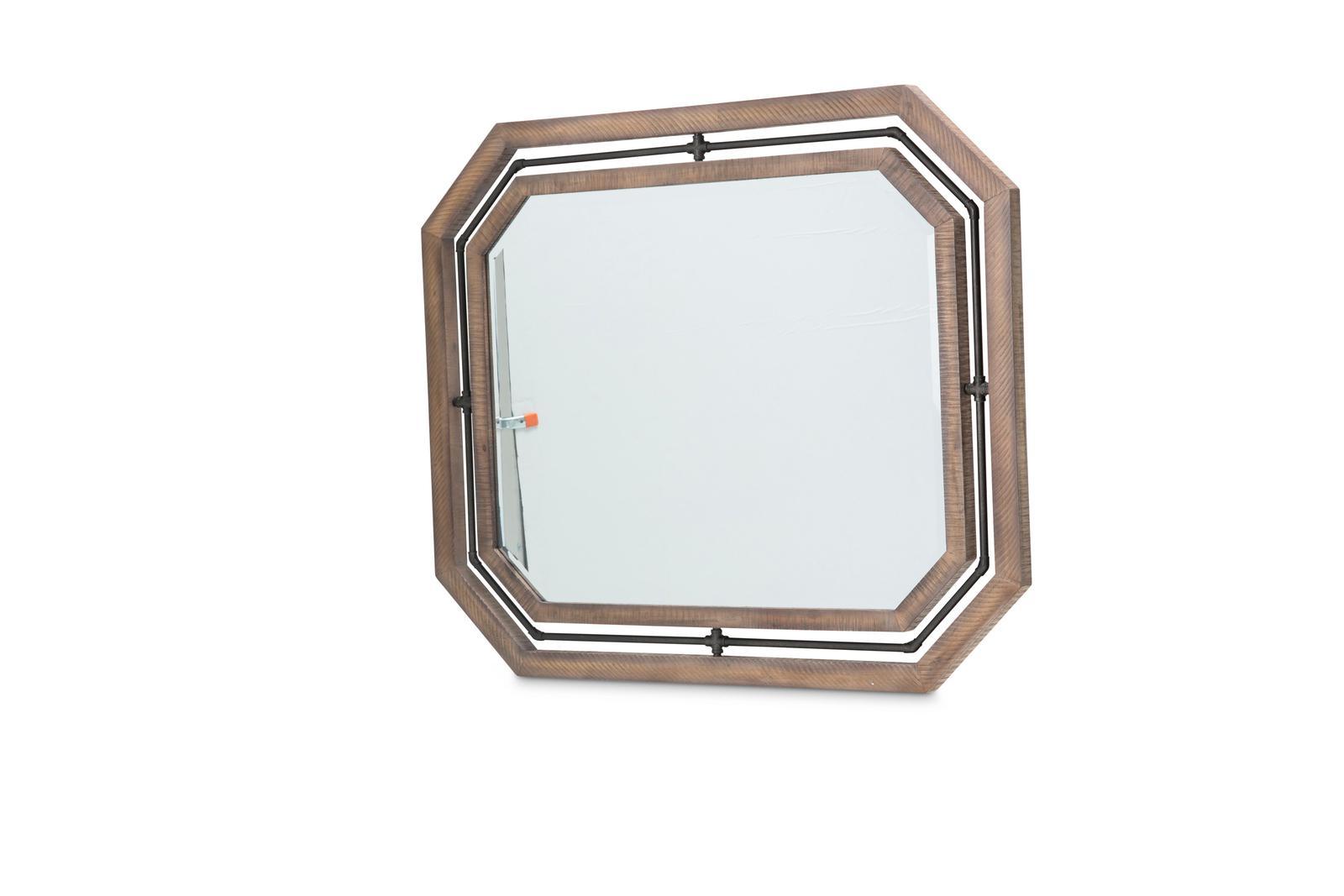 Crossings Wall Mirror in Reclaimed Barn - Luxe Home Furnishings (Jersey City, NJ)
