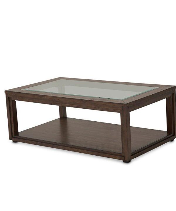 Carrollton Rectangular Cocktail Table in Rustic Ranch - Luxe Home Furnishings (Jersey City, NJ)