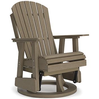 Hyland wave Outdoor Swivel Glider Chair - Image 10
