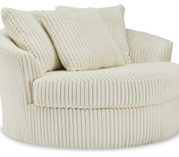 Lindyn Oversized Swivel Accent Chair image