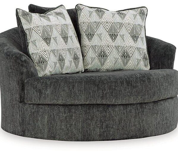 Biddeford Oversized Swivel Accent Chair image