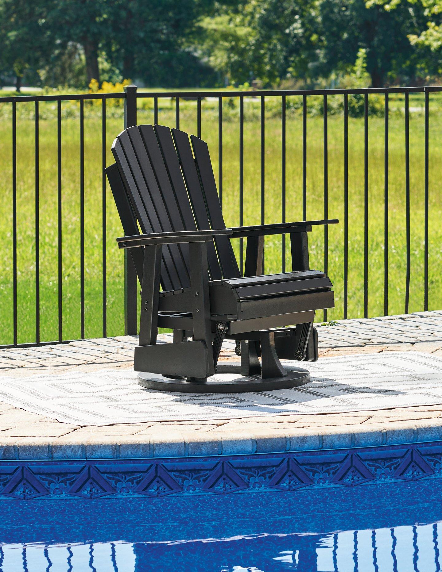 Hyland wave Outdoor Swivel Glider Chair - Image 16