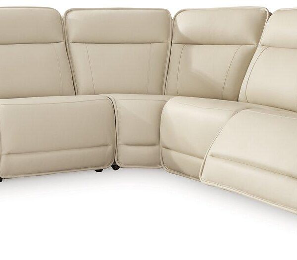 Double Deal Power Reclining Sectional image