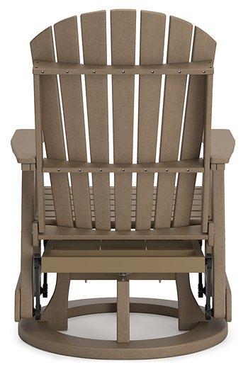 Hyland wave Outdoor Swivel Glider Chair - Image 11