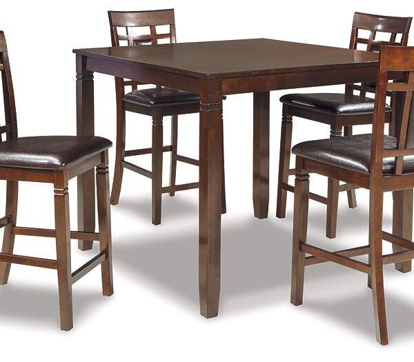 Bennox Counter Height Dining Table and Bar Stools (Set of 5)