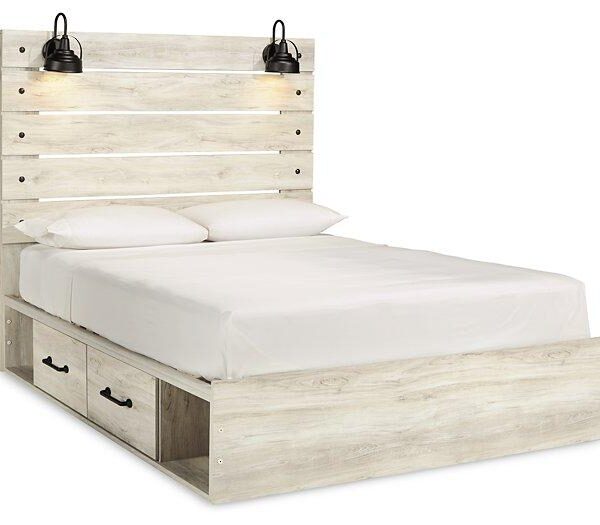 Cambeck Bed with 4 Storage Drawers