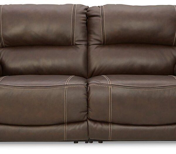 Dunleith Power Reclining Sectional Loveseat - Luxe Home Furnishings (Jersey City, NJ)