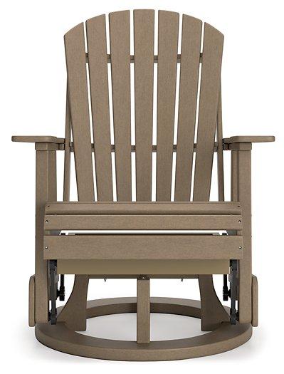 Hyland wave Outdoor Swivel Glider Chair - Image 12