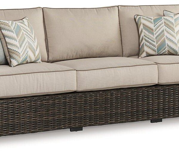 Coastline Bay Outdoor Sofa with Cushion