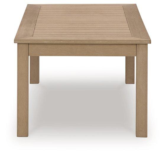 Hallow Creek Outdoor Coffee Table - Image 4