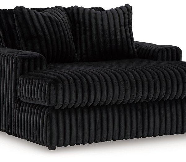 Midnight-Madness Oversized Chaise