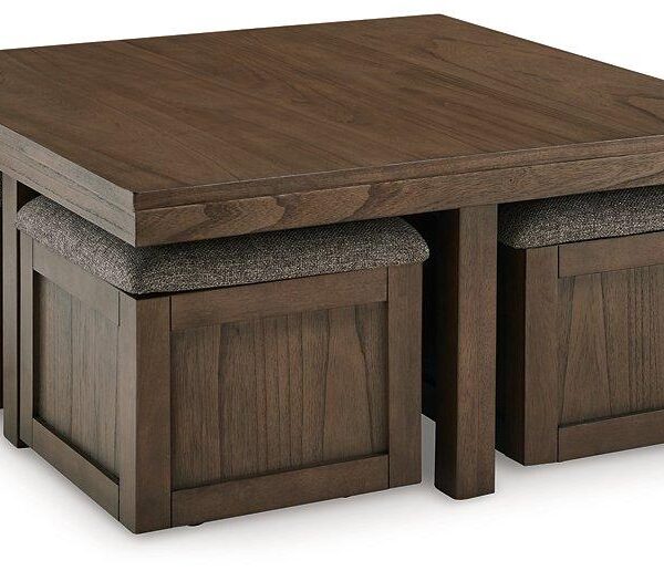 Boardernest Coffee Table with 4 Stools
