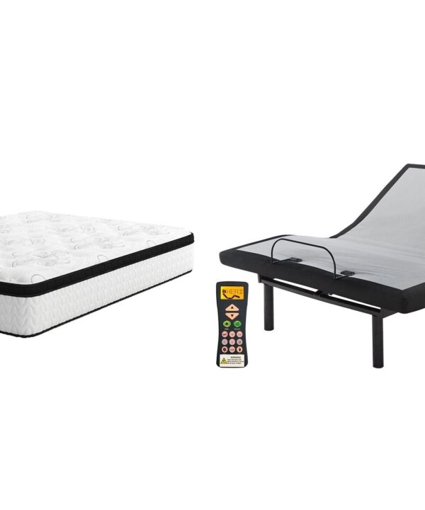 Chime 12 Inch California King Hybrid Mattress Package - Luxe Home Furnishings (Jersey City, NJ)