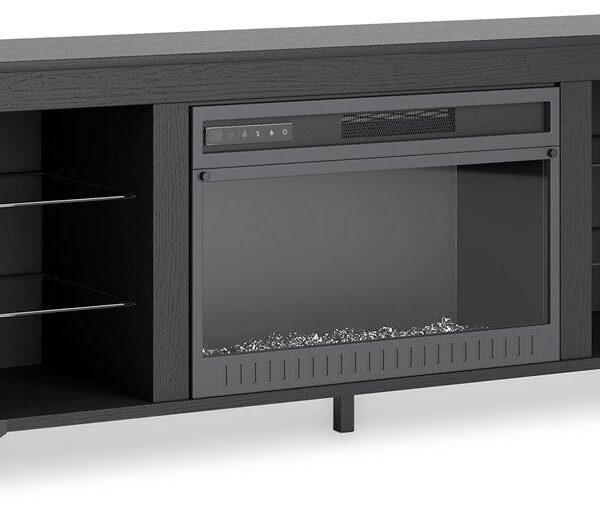 Cayberry 60" TV Stand with Electric Fireplace