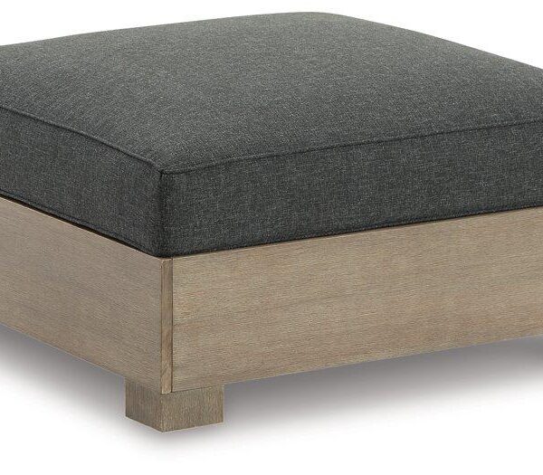 Citrine Park Outdoor Ottoman with Cushion