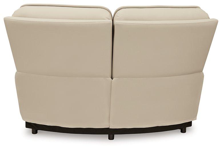 Double Deal Reclining Sectional with Console - Luxe Home Furnishings (Jersey City, NJ)