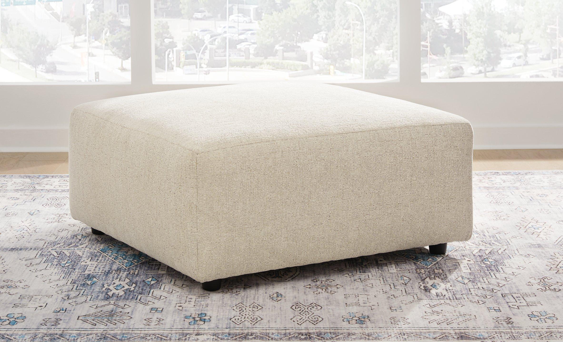 Edenfield Oversized Accent Ottoman - Luxe Home Furnishings (Jersey City, NJ)