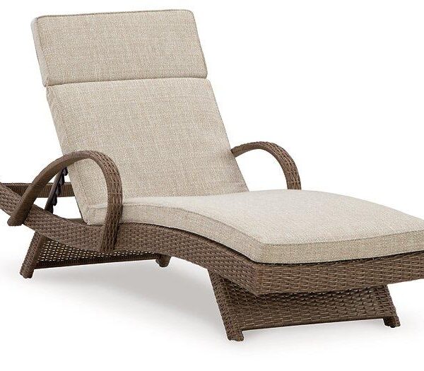 Beachcroft Outdoor Chaise Lounge with Cushion