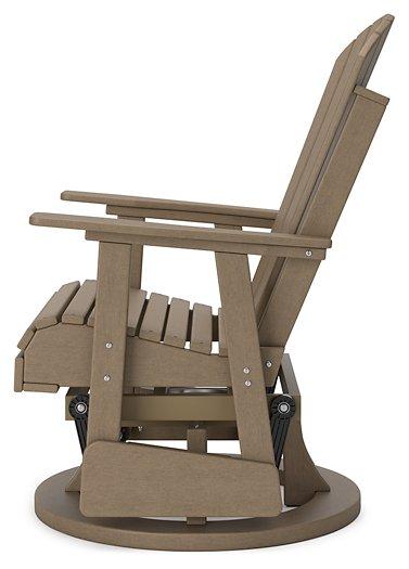 Hyland wave Outdoor Swivel Glider Chair - Image 13