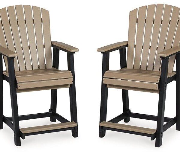 Fairen Trail Outdoor Counter Height Bar Stool (Set of 2)