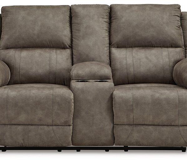 Laresview Reclining Loveseat with Console image