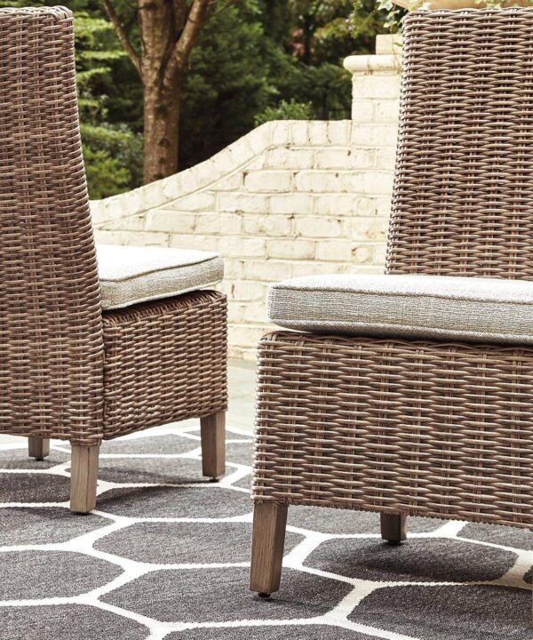 Beachcroft Outdoor Side Chair with Cushion (Set of 2)