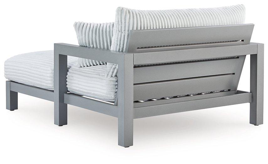 Hurley Park Outdoor Chaise Lounge with Cushion - Image 4