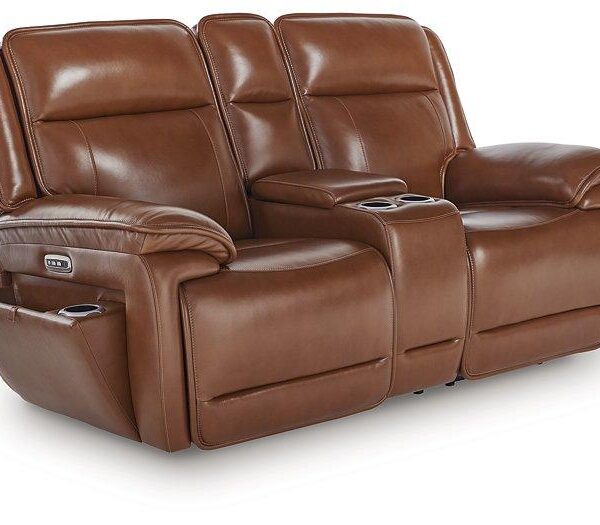 Healy Pier Power Reclining Loveseat with Console