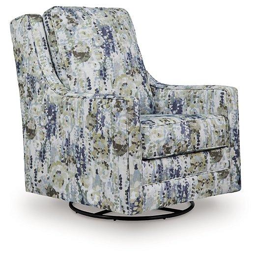 Dustinford Swivel Glider Accent Chair - Luxe Home Furnishings (Jersey City, NJ)