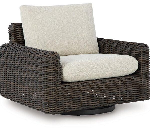 Kimora Outdoor Swivel Lounge Chair